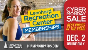 Leonhard Recreation Center Cyber Monday Sale Dec 2