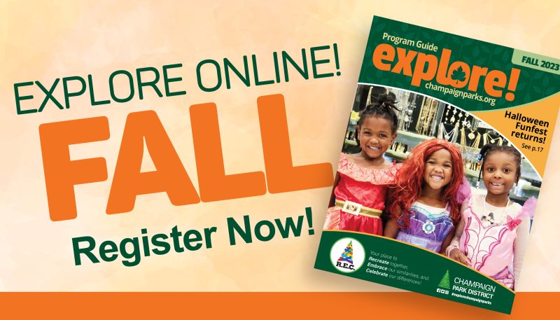 Explore Online! Fall. Register now!