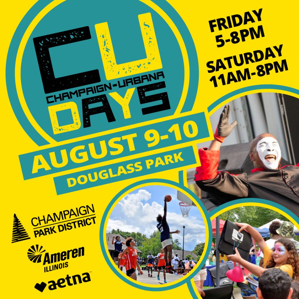 CU Days 2024. August 9-10. Douglass Park.