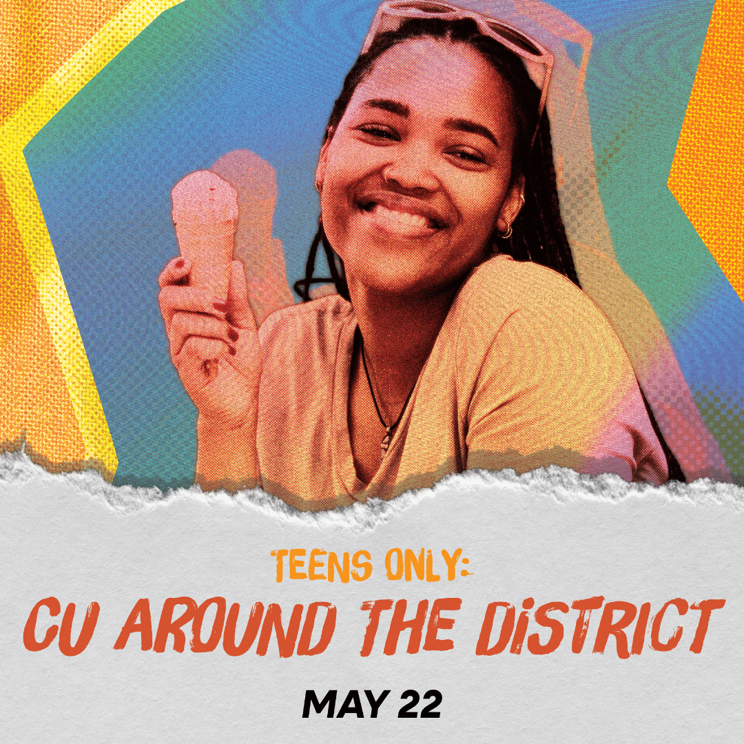 Girl holding ice cream,Teens Only, CU around the district, may 22